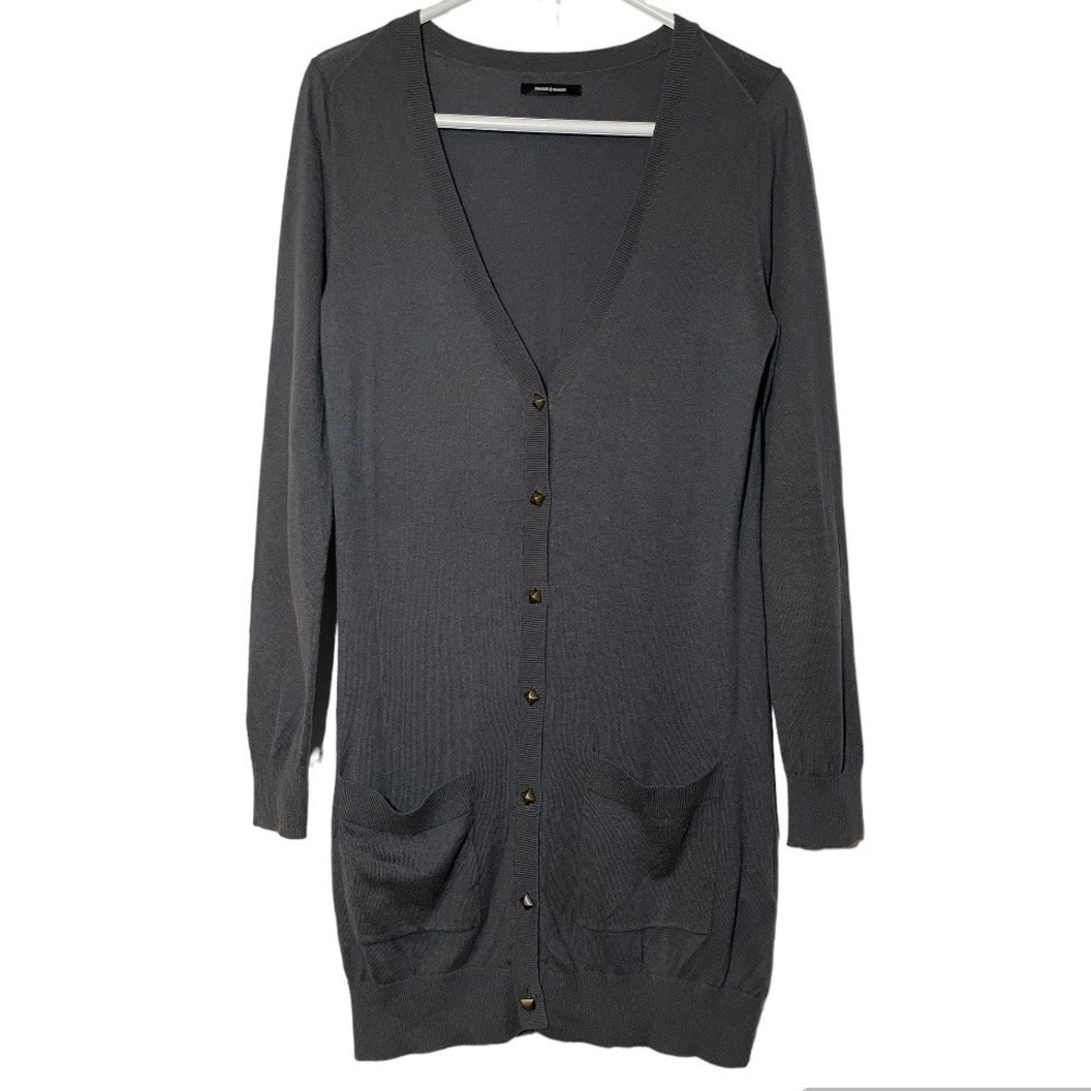 SAMSOE Samsoe Stine Long Cashmere Cardigan size S